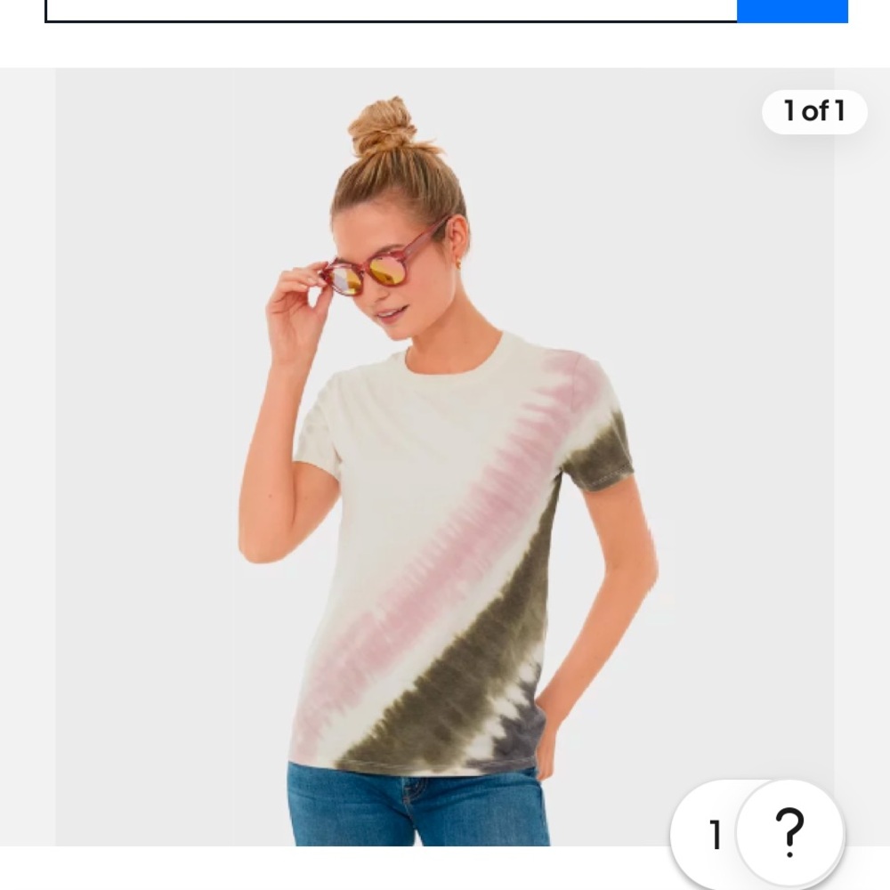 NWT Z Supply Tie Dye T Shirt Sz L